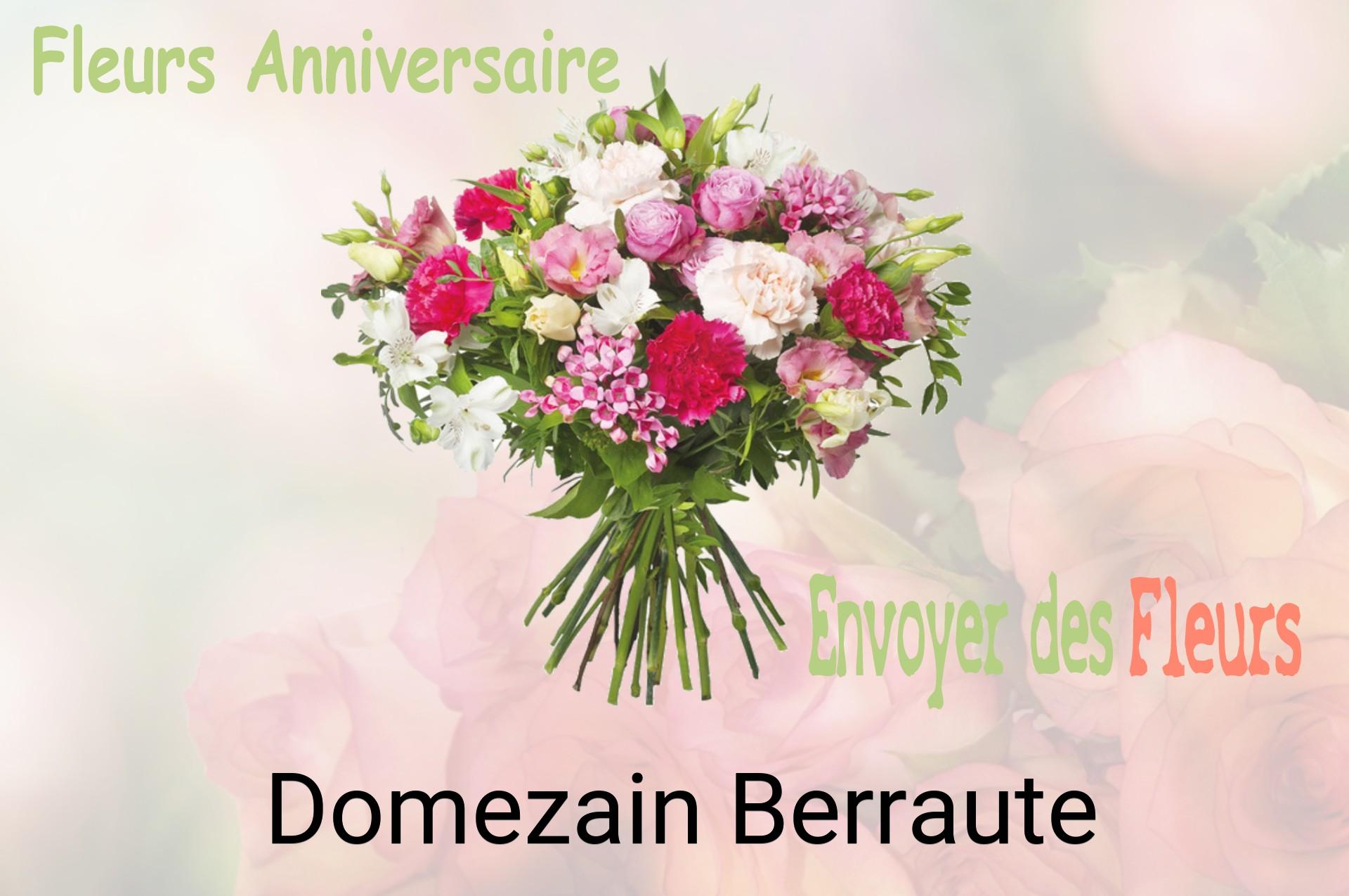 Bouquet de fleurs d’anniversaire livré à Domezain-Berraute