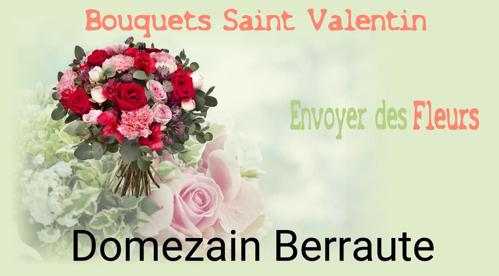 Roses de Saint-Valentin livrées à Domezain-Berraute